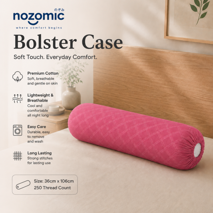Nozomic Sakura Bolster Case