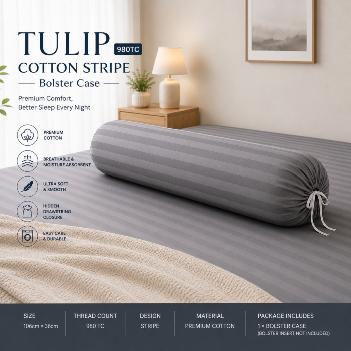 Tulip Bolster Case