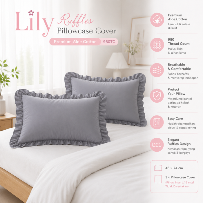 Lily Pillow Case