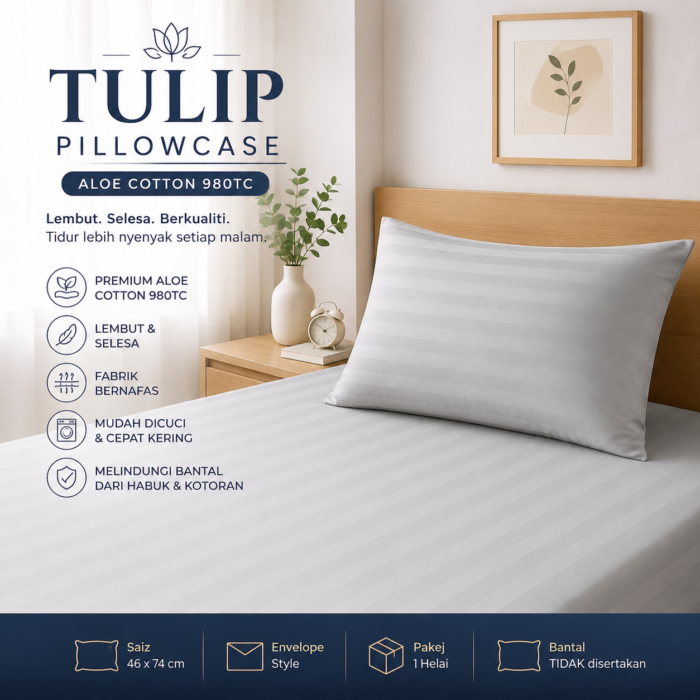 Tulip Pillow Case
